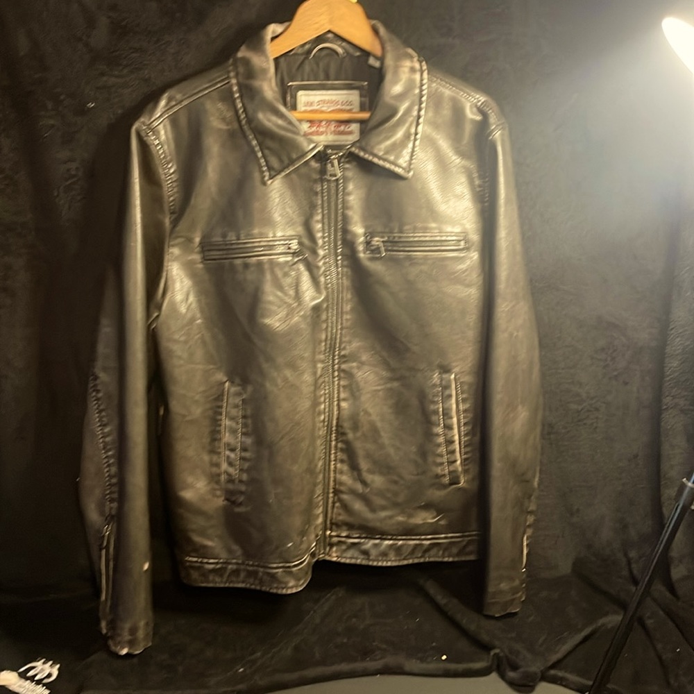 Used Levi's Leather Jacket